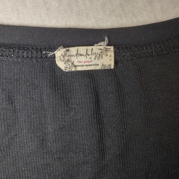 Free People 'At The Park' Long Sleeve|Intimately By Free People| Black| Large - Picture 7 of 7